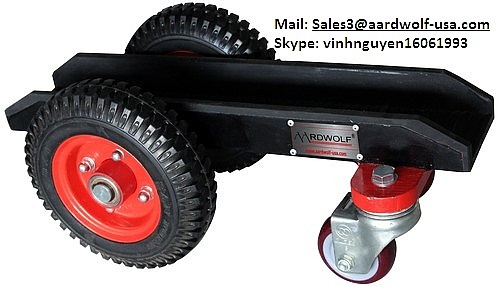 3 WHEELS SLAB DOLLY Трехкопесная тележка для ручного перемещения каменных плит