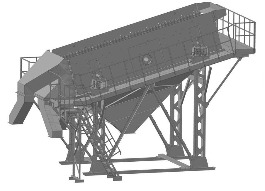 Агрегат сортировки  с грохотом ГИС-63