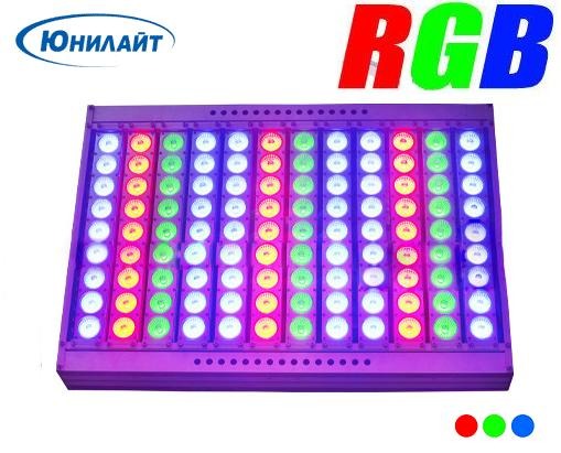 Супер мощный и яркий светодиодный прожектор LS-FLN1200-RGB