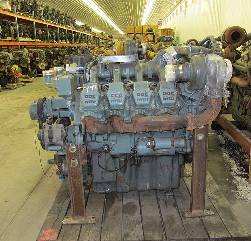 Двигатель Detroit Diesel MTU-S2000