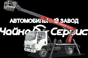 ISUZU NPS75LH (4х4) с АГП Чайка-Socage T319