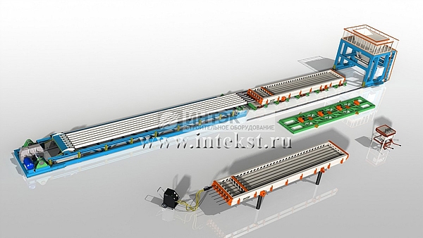 Производственная линия пустотных плит ПК