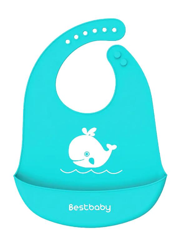 Plastic Waterproof Baby Bib Bandana Baby Bib