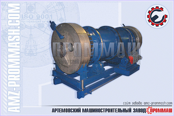 Барабанный гранулятор-сушилка
