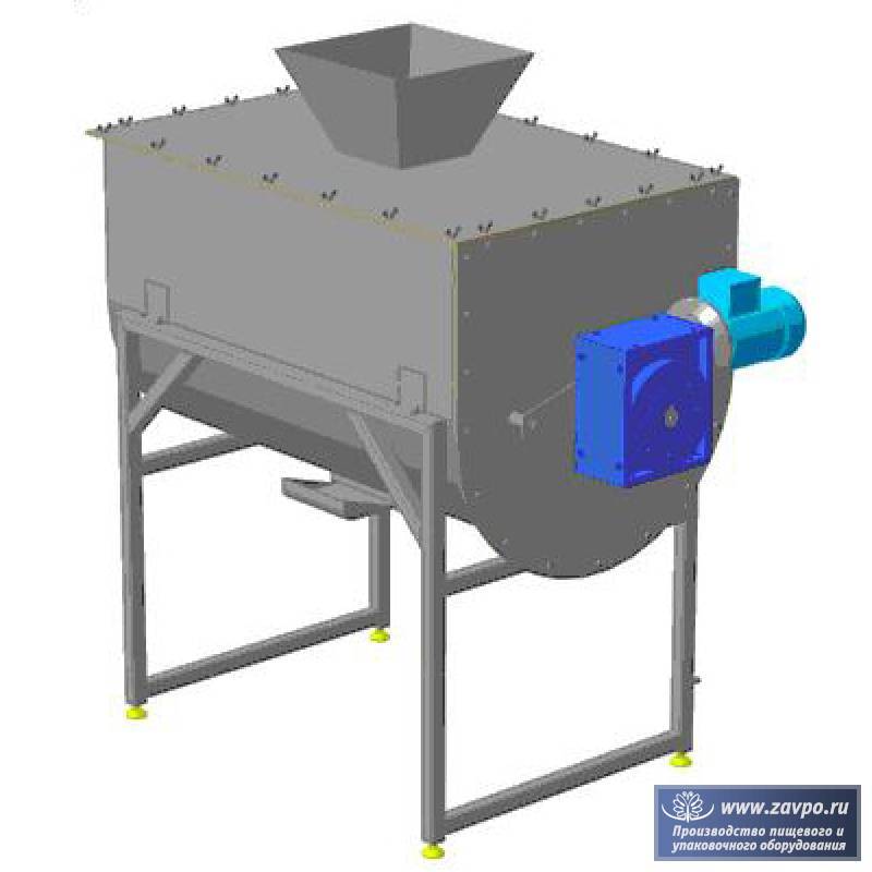 СМЕСИТЕЛЬ СЫПУЧИХ ПРОДУКТОВ ЛЕНТОЧНО-СПИРАЛЬНЫЙ ВОС 716