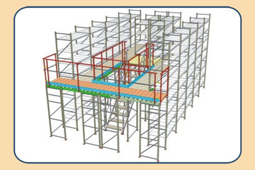 Стеллаж  мезонин