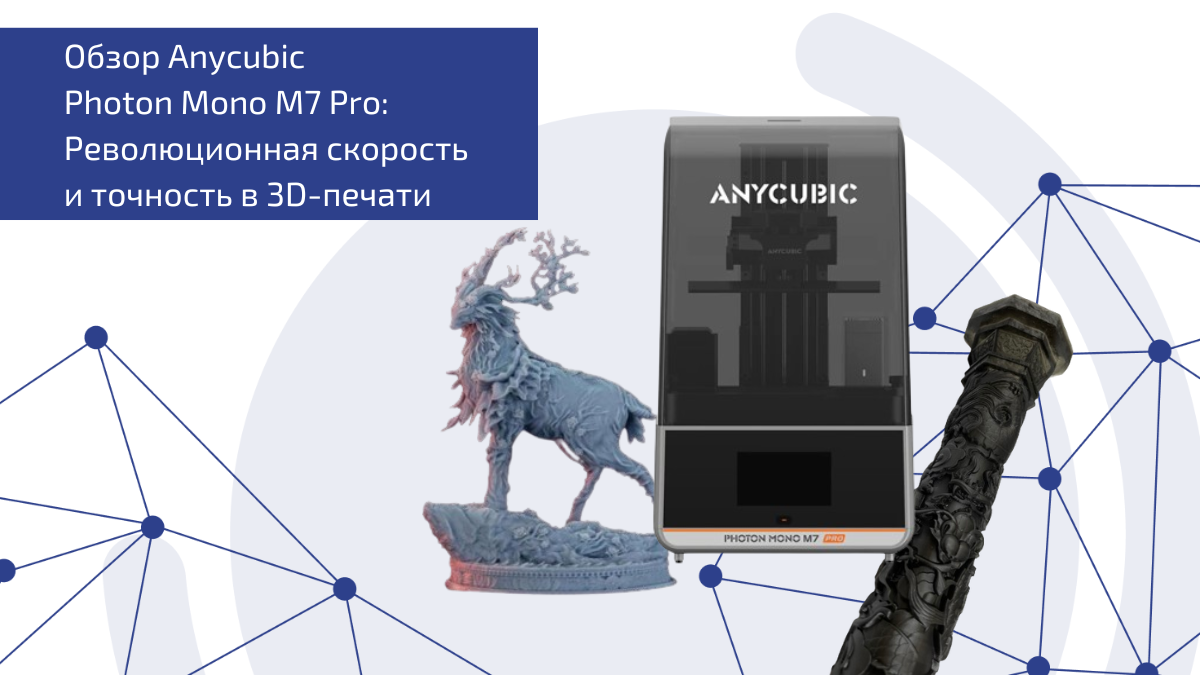 Обзор Anycubic Photon Mono M7 Pro: Революционная скорость и точность в 3D-печати