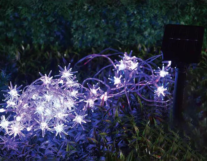 ZY-SOL001O ctagonal LED Solar string Light