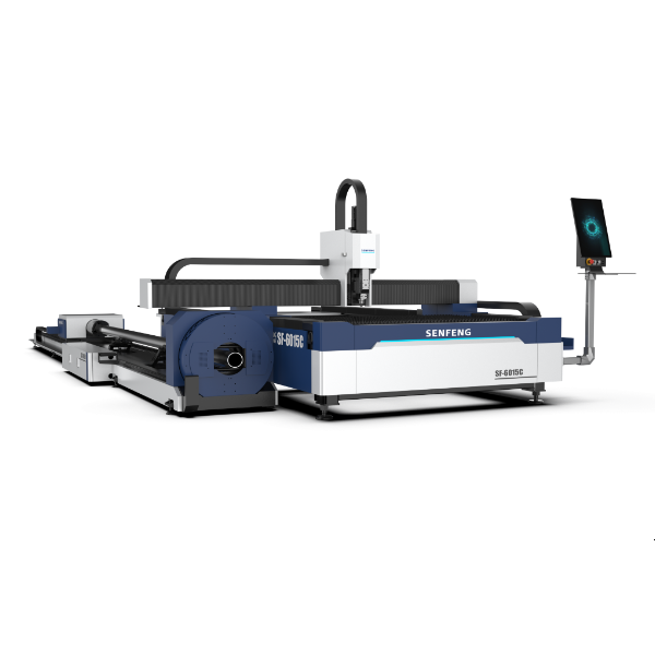 Комбинированный станок лазерной резки листового металла и труб Senfeng SF6015C Комбинированный станок лазерной резки листового металла и труб Senfeng SF6015C