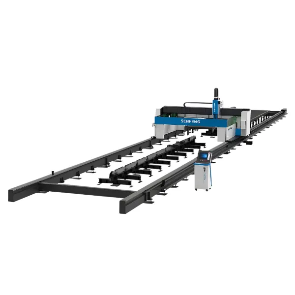 Промышленная линия для лазерной резки балочного металлопроката Senfeng SF1500CH Промышленная линия для лазерной резки балочного металлопроката Senfeng SF1500CH
