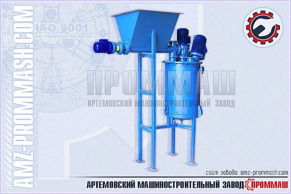 Емкость с мешалкой верхнеприводной (МЕ)