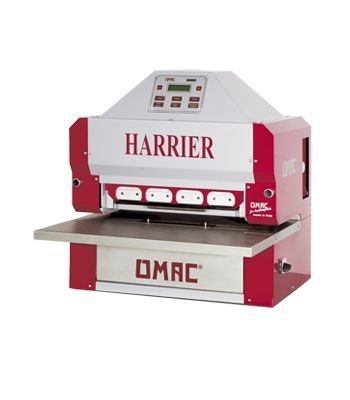 OMAC HARRIER CA. Машина для холодной или горячей линейной загибки внутренних разрезов под молнию с защитой