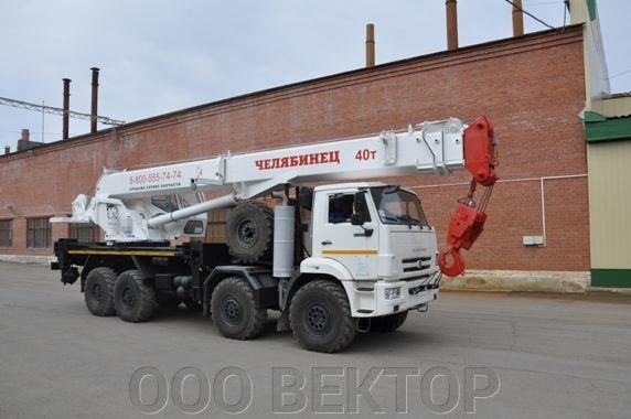 Автокран КС-65711-34 на шасси Камаз 63501 г/п 40Т., 34м