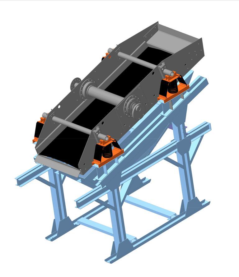 Агрегат сортировки  с грохотом ГИС-31