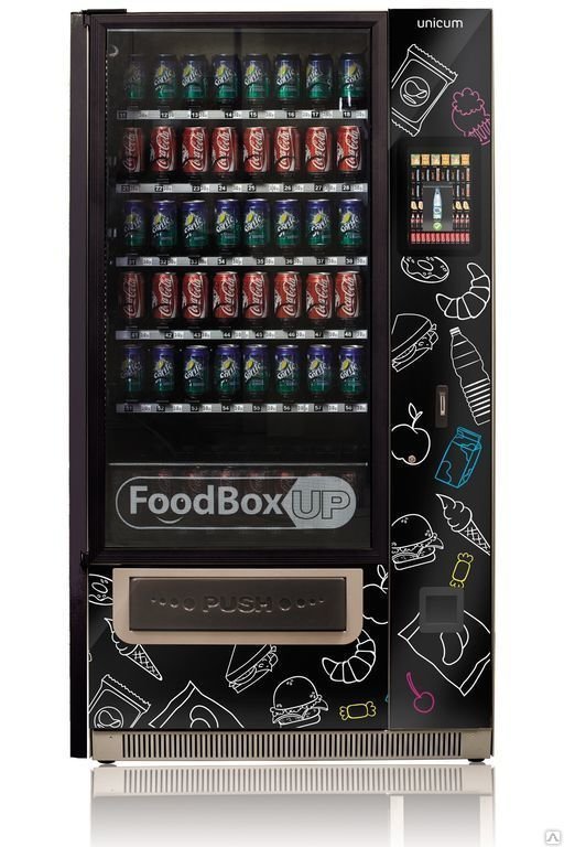 Снековый торговый автомат Unicum Food Box Lift Touch 1020x820x1850