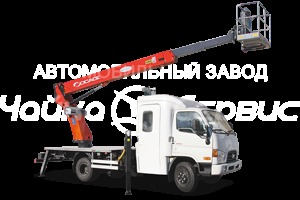 Hyundai-78 с двухрядной 7-местной кабиной "Чайка-7М" Т319, Т322