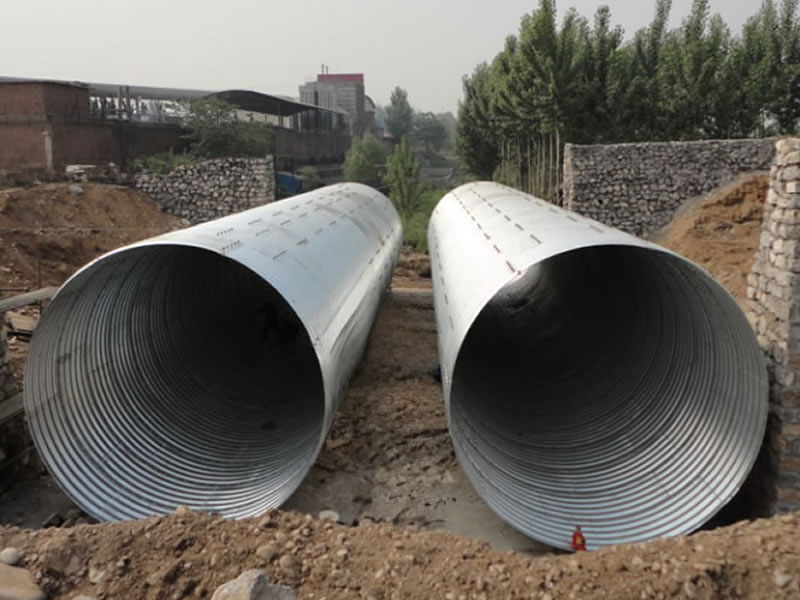 Riveted Corrugated Steel Pipe