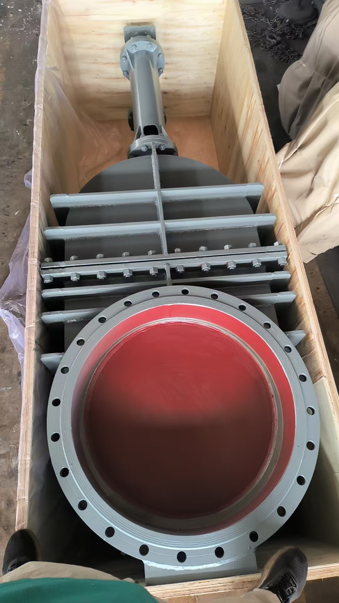 Задвижка штампосварная стальная под электропривод 30с946нж Задвижка штампосварная стальная под электропривод 30с946нж