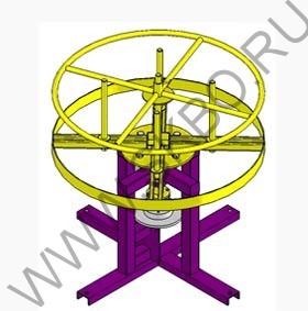 станок для перемотки троса МРТ 1-1Т