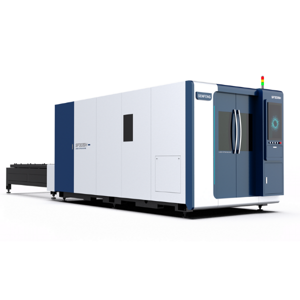 Станок лазерной резки с защитой кабинетного типа и системой сменных столов Senfeng SF3015HC Станок лазерной резки с защитой кабинетного типа и системой сменных столов Senfeng SF3015HC