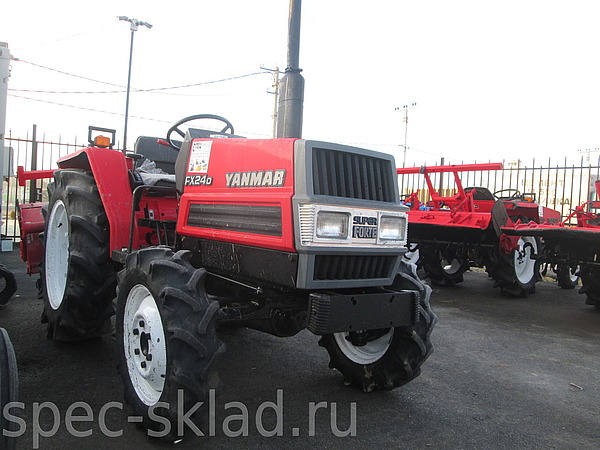 Японский мини трактор YANMAR FX24D дизельный