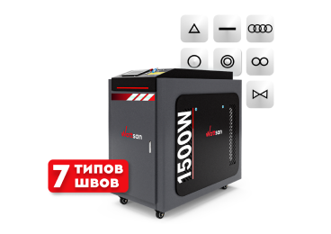 Ручная лазерная сварка 4 в 1 Wattsan G2D 1500 Вт Raycus Ручная лазерная сварка 4 в 1 Wattsan G2D 1500 Вт Raycus