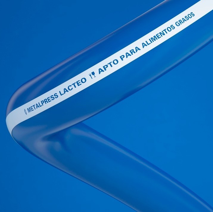 Шланг молочный напорно-всасывающий Metalpress Lacteo Шланг молочный напорно-всасывающий Metalpress Lacteo