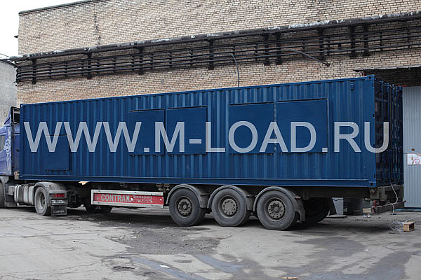 Нагрузочная установка НМ-5000-Т400-Реакт0.8-К4 на шасси Нагрузочная установка НМ-5000-Т400-Реакт0.8-К4 на шасси