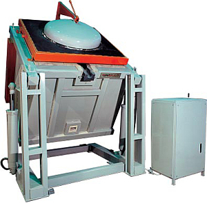 Печь тигельная плавильная для плавки цветных металлов Печь тигельная плавильная для плавки цветных металлов