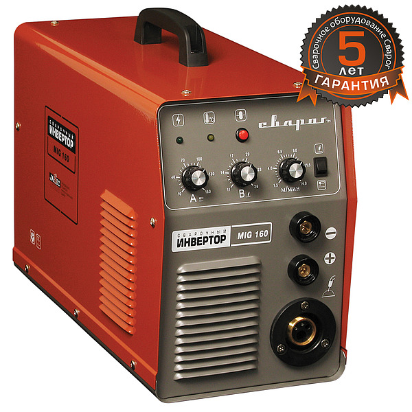 Полуавтоматический сварочный инвертор Сварог MIG 160 (J35) Полуавтоматический сварочный инвертор Сварог MIG 160 (J35)