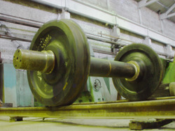 Колесные пары специального подвижного состава Колесные пары специального подвижного состава