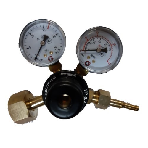 Редуктор углекислотный УР 6-4 (латунь) «Premium» Редуктор углекислотный УР 6-4 (латунь) «Premium»